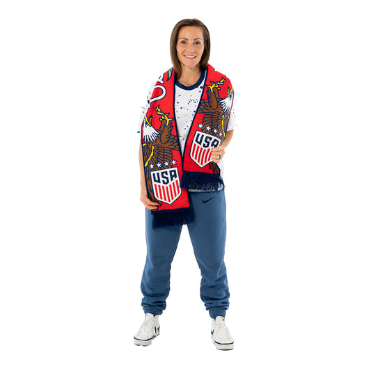 Ruffneck USWNT Tattoo Eagle Scarf - Front View