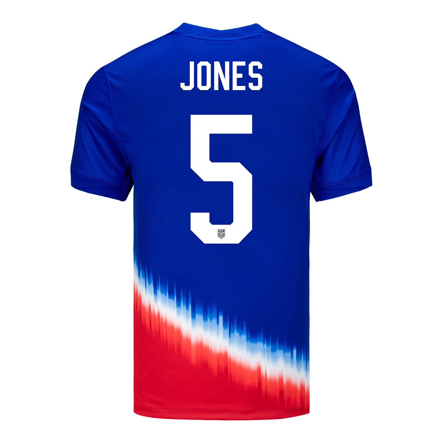 Men's Nike USMNT 2024 Personalized American Icon Away Stadium Jersey - Back View
