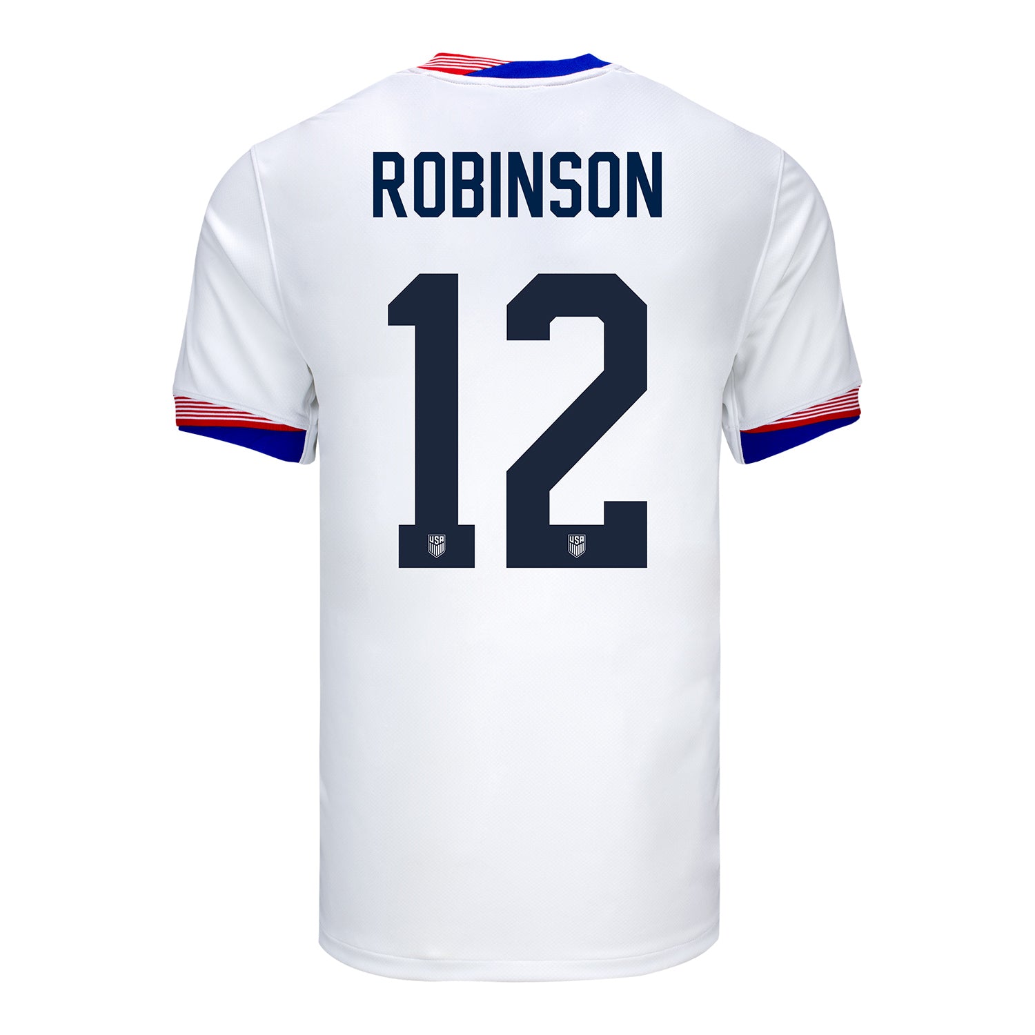 Men's Nike USMNT 2024 Personalized American Classic Home Stadium Jersey - Back View